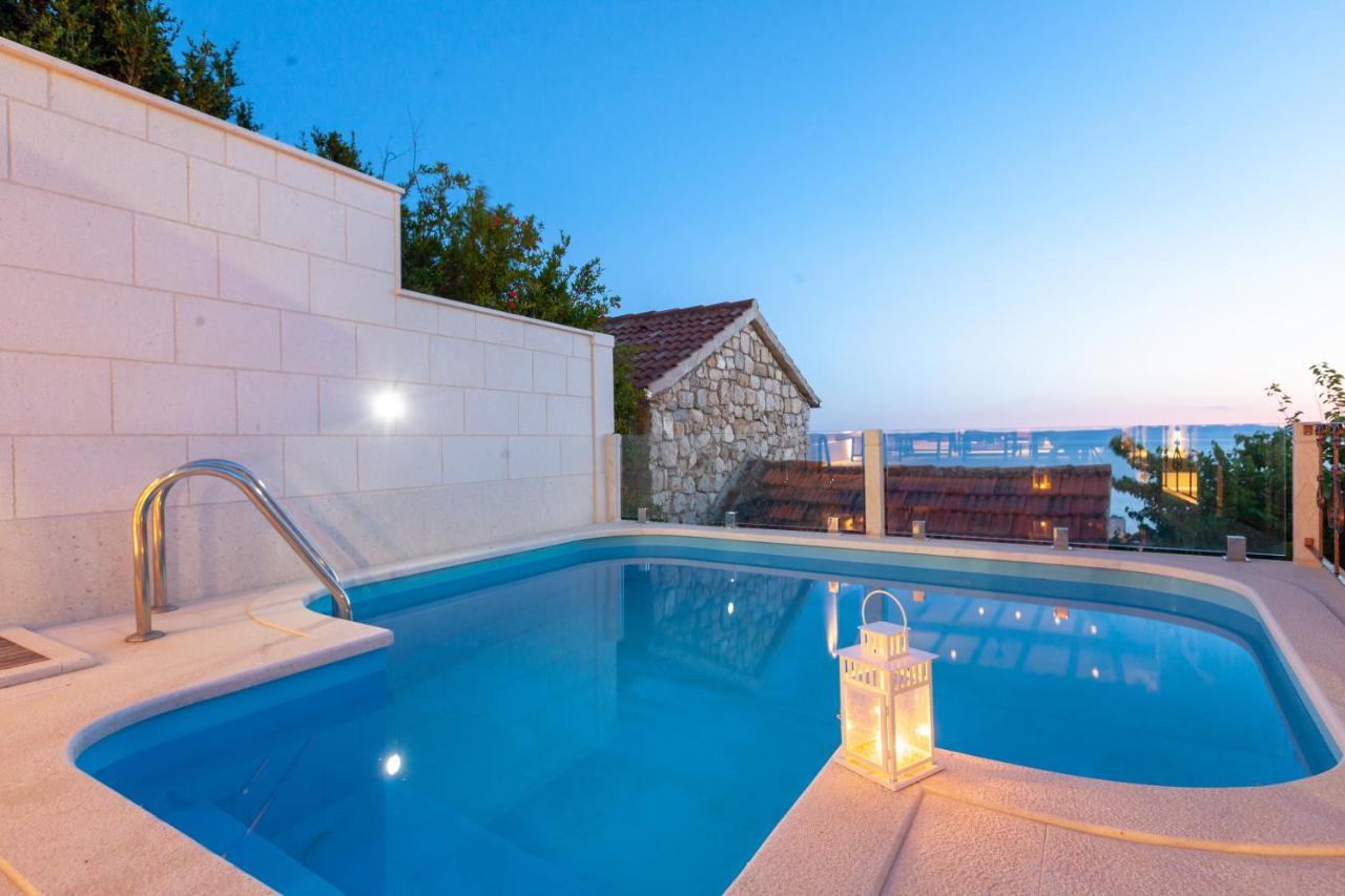 Idyllic Villa Marieta With Private Pool And Unforgettable View Makarska Exterior foto
